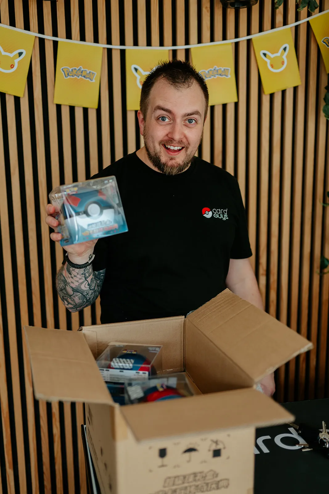 Dan, co-owner of Card Guys
